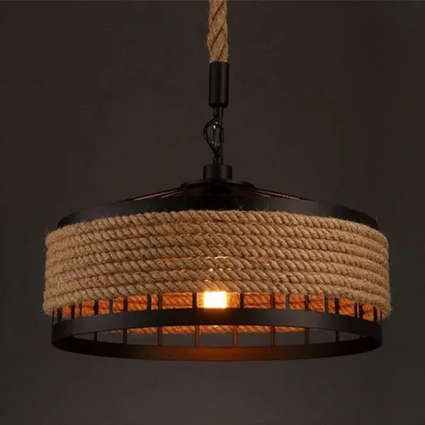 Suspension Industrielle Noire Pas Cher