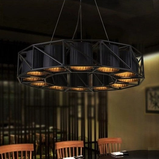 Suspension Industrielle XXL Déco Indus (vue 3)