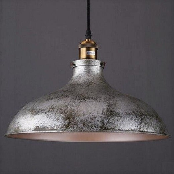 Suspension Industrielle Zinc Vintage