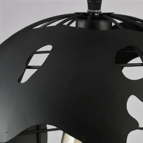 Suspension Industrielle Globe Métallique Lampe