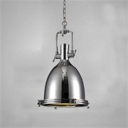 Suspension Type Industrielle Chromé