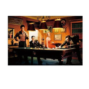 Tableau Industriel Partie De Billard