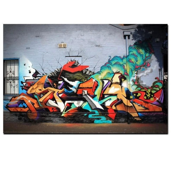 Tableau Industriel Rue Colorée