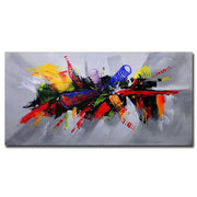 Tableau Industriel Explosion De Couleurs