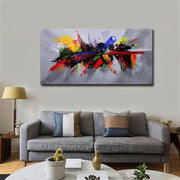 Tableau Industriel Explosion De Couleurs