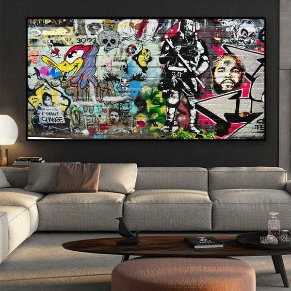 Tableau Industriel Déco Urbaine