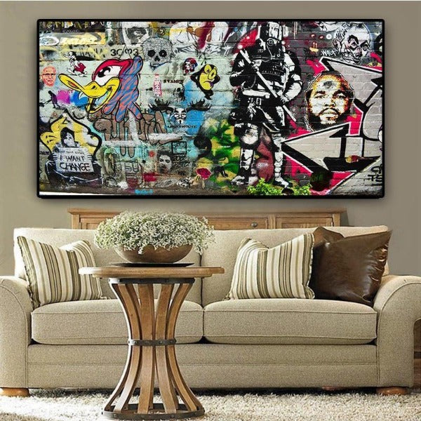 Tableau Industriel Déco Urbaine