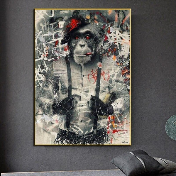 Tableau Industriel Gentleman Coloré
