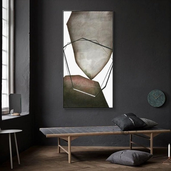 Tableau Industriel Décor Vertical